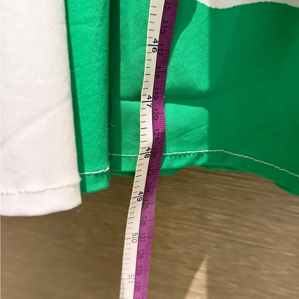Milly Green and White Maxi Dress - Picture 15 of 15